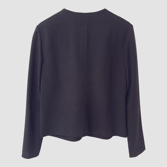 Alexander Wang Black Crew Neck Long Sleeve Top US8 ($580) - Picture 2 of 6